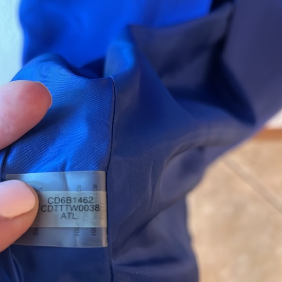 Calvin Klein blue one shoulder long dress size 6 NWT - Picture 4 of 7